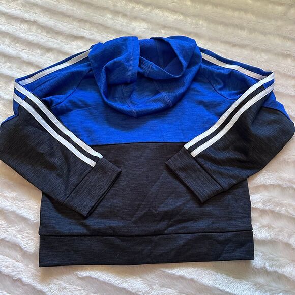 Boys Adidas Zipper Hoodie Size 6 - Picture 5 of 5